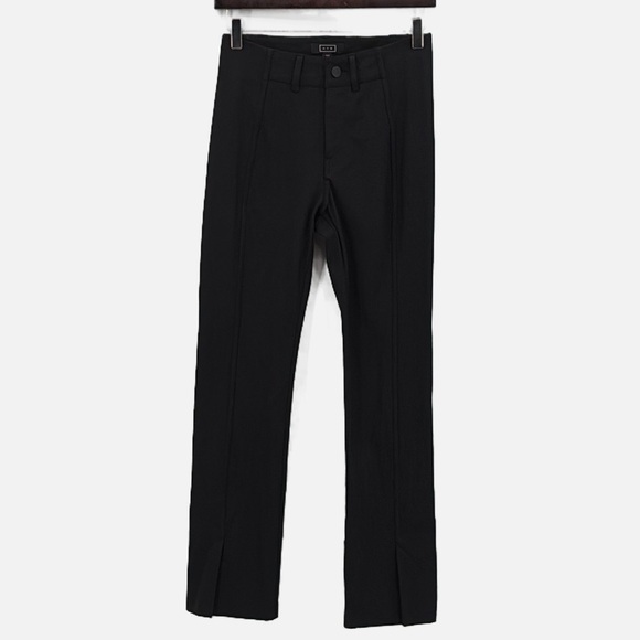 AYR The Sizzle Split Hem Pants in Classic Black - Size 2 - Picture 5 of 9